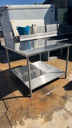 Stainless Steel Commercial Work Table