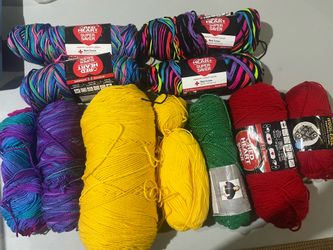 New Large Lot Yarn for Knitting / Crocheting
