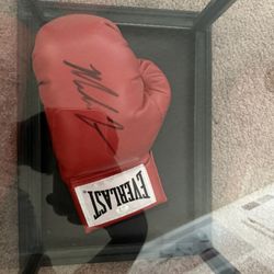 Mike Tyson Autographed Glove