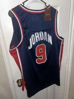 Michael Jordan USA Basketball navy jersey Mitchell and ness size xl