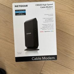 Netgear CM600 Modem