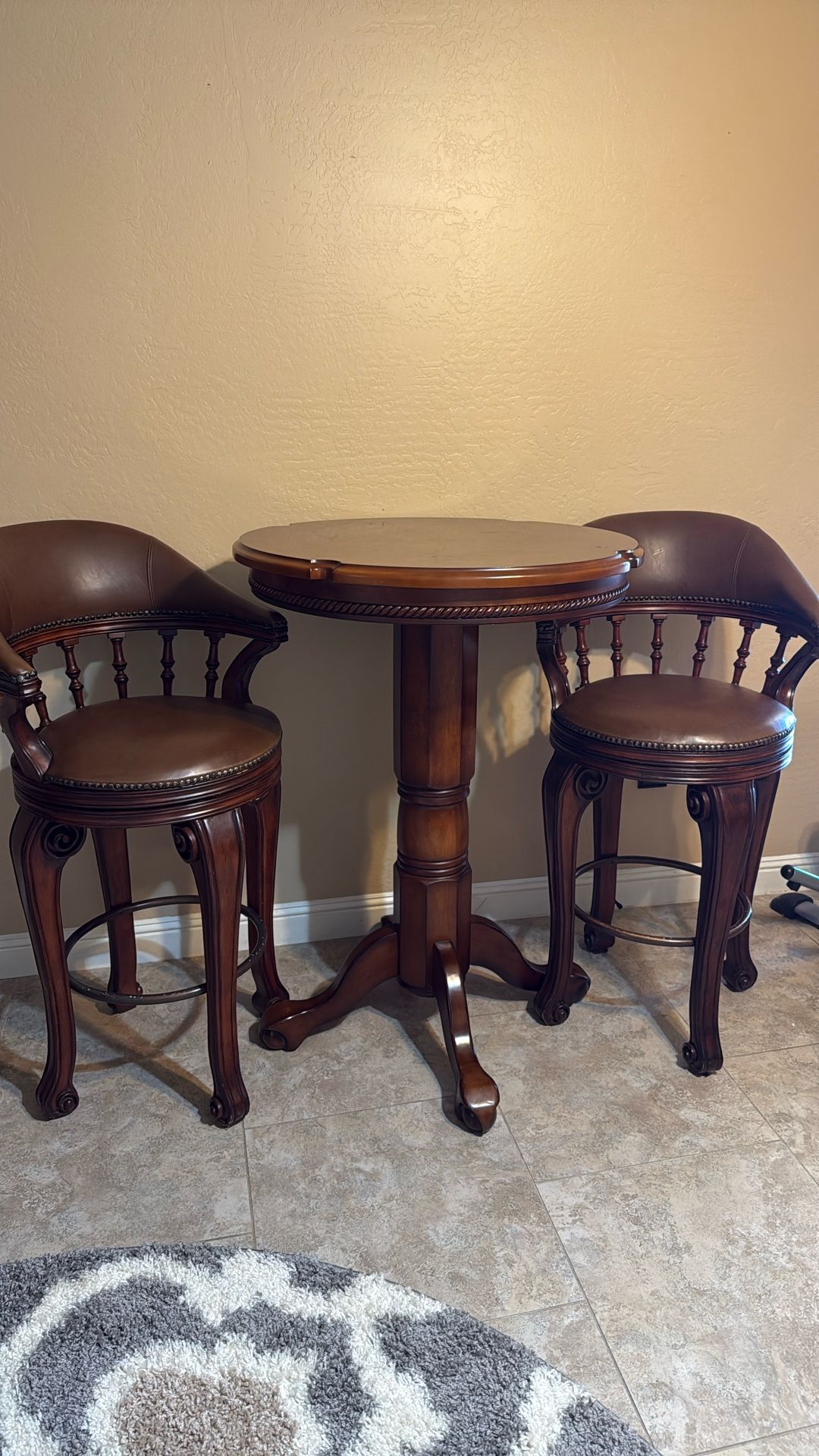 Bar Stools And Pub Table
