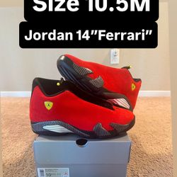 Nike Air Jordan 14 retro “Ferrari” Size 10.5M