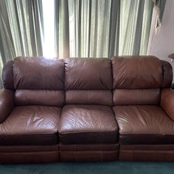 Leather Sofa Set