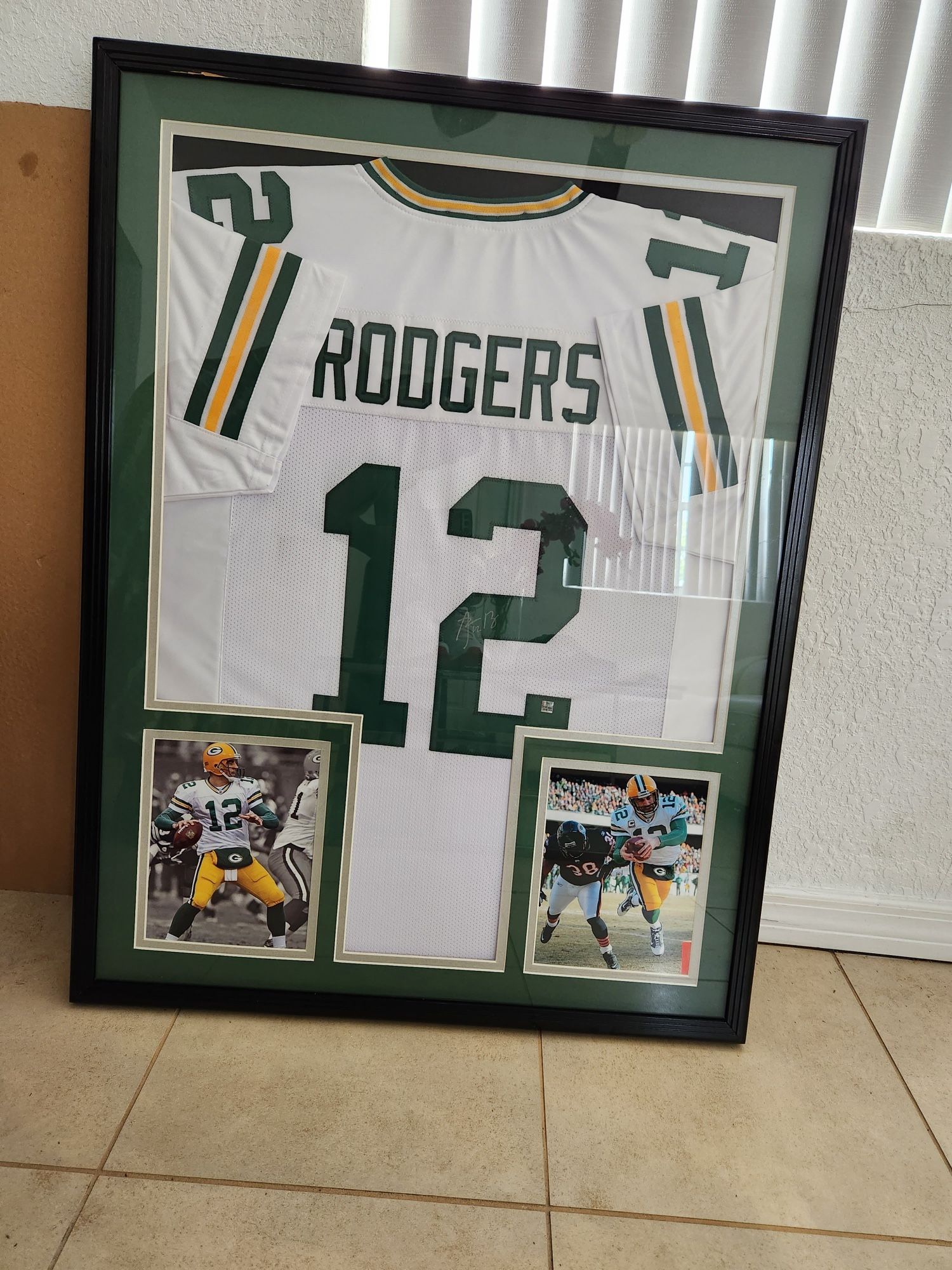 Aaron Rodgers Original Signed Jersey