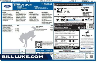 2025 Ford Bronco Sport