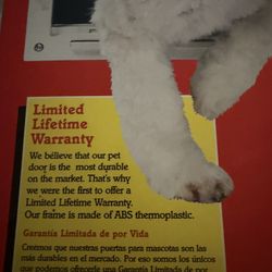 NIB The ideal Pet Door Medium Size Easy To Install 