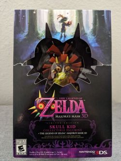 Zelda: Majora's Mask 3D for Nintendo 3DS w/ Limited Edition Skull Kid Figurine