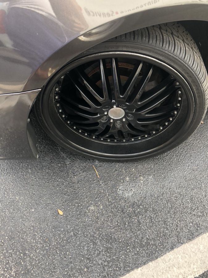 22 inch Menza rims