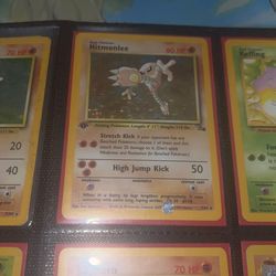 Pokémon Hitmonlee 1st Edition