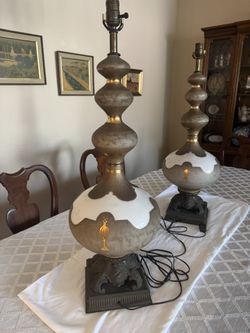 Vintage Table Lamps 