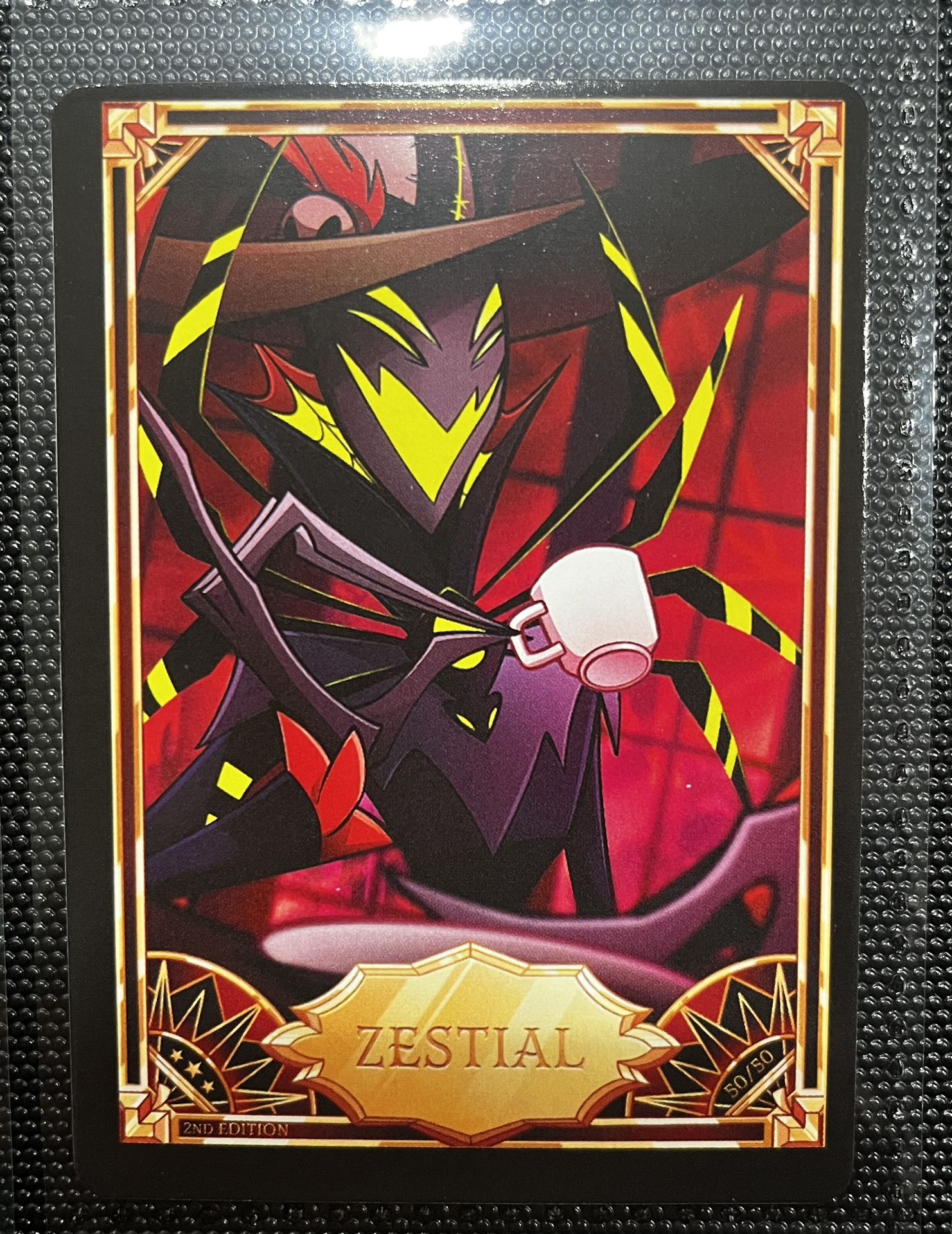 Hazbin Hotel Zestial Trading Card Second Edition Non Foil 50/50