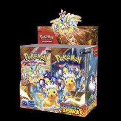 Pokemon Surging Sparks Booster Box – Factory Sealed (36 Packs) – Hard To Find