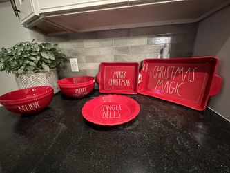 Rae Dunn Christmas Cooking/Baking Items