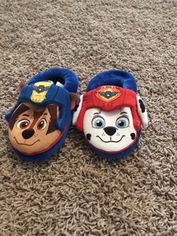 Paw patrol slippers