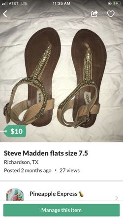 Steve Madden flats