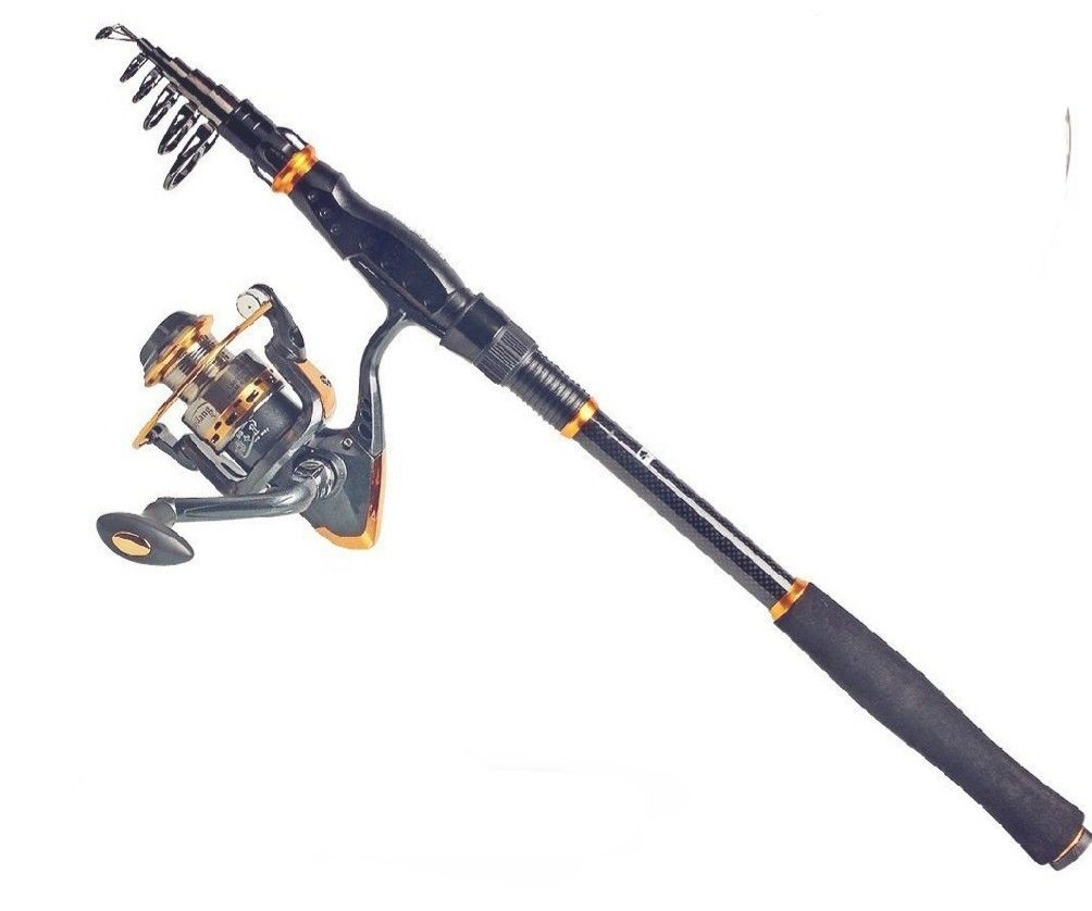 Telescope fishing rod