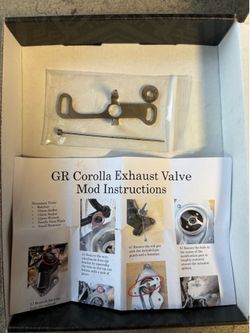 GR Corolla OEM Exhaust Valve Mod