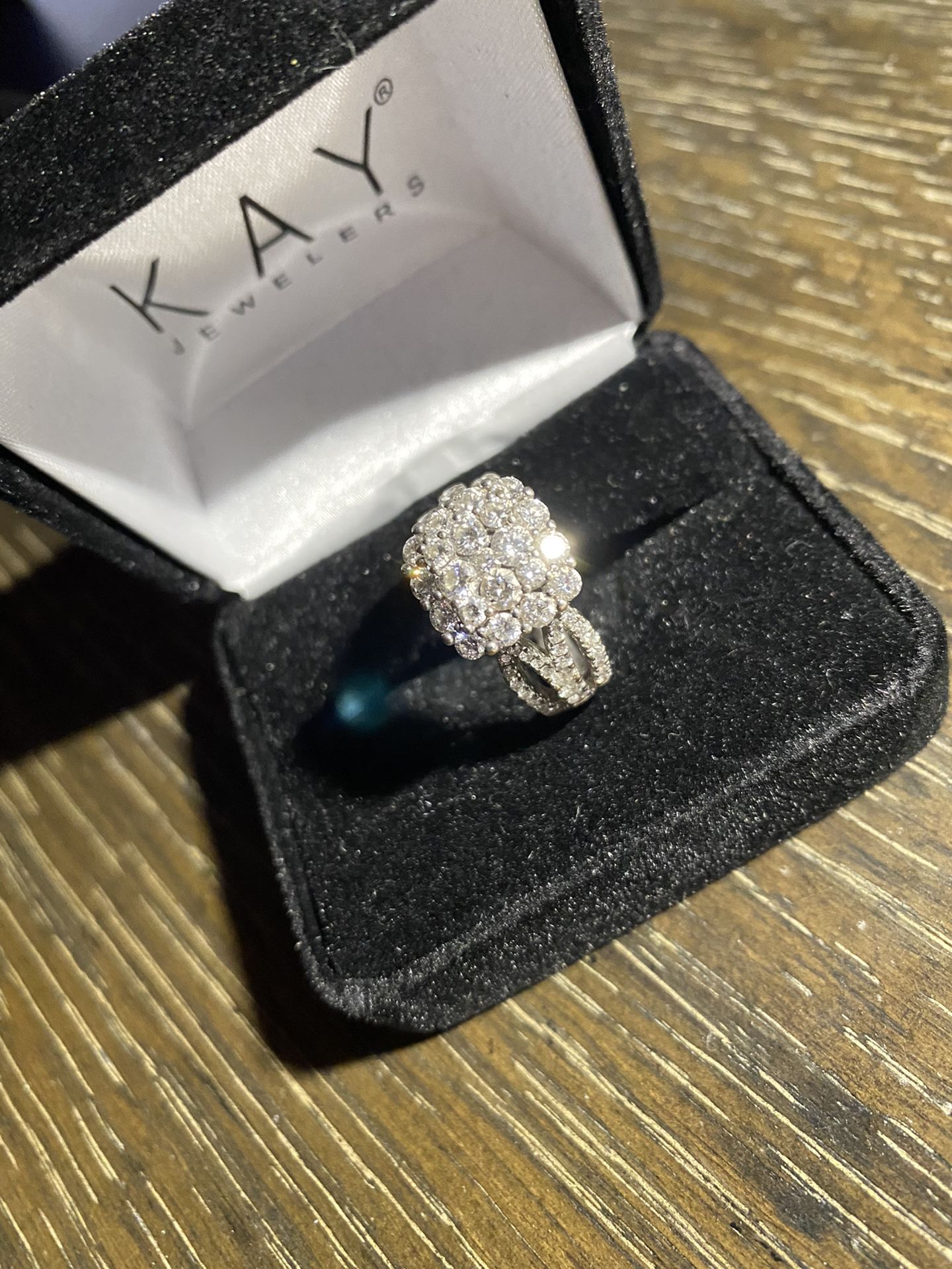 2 Sets Of Diamond Engagement Ring