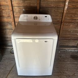 Samsung 7.2-cu ft Vented Electric Dryer ( White )