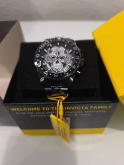 Invicta Sugar Skull Dial Watch