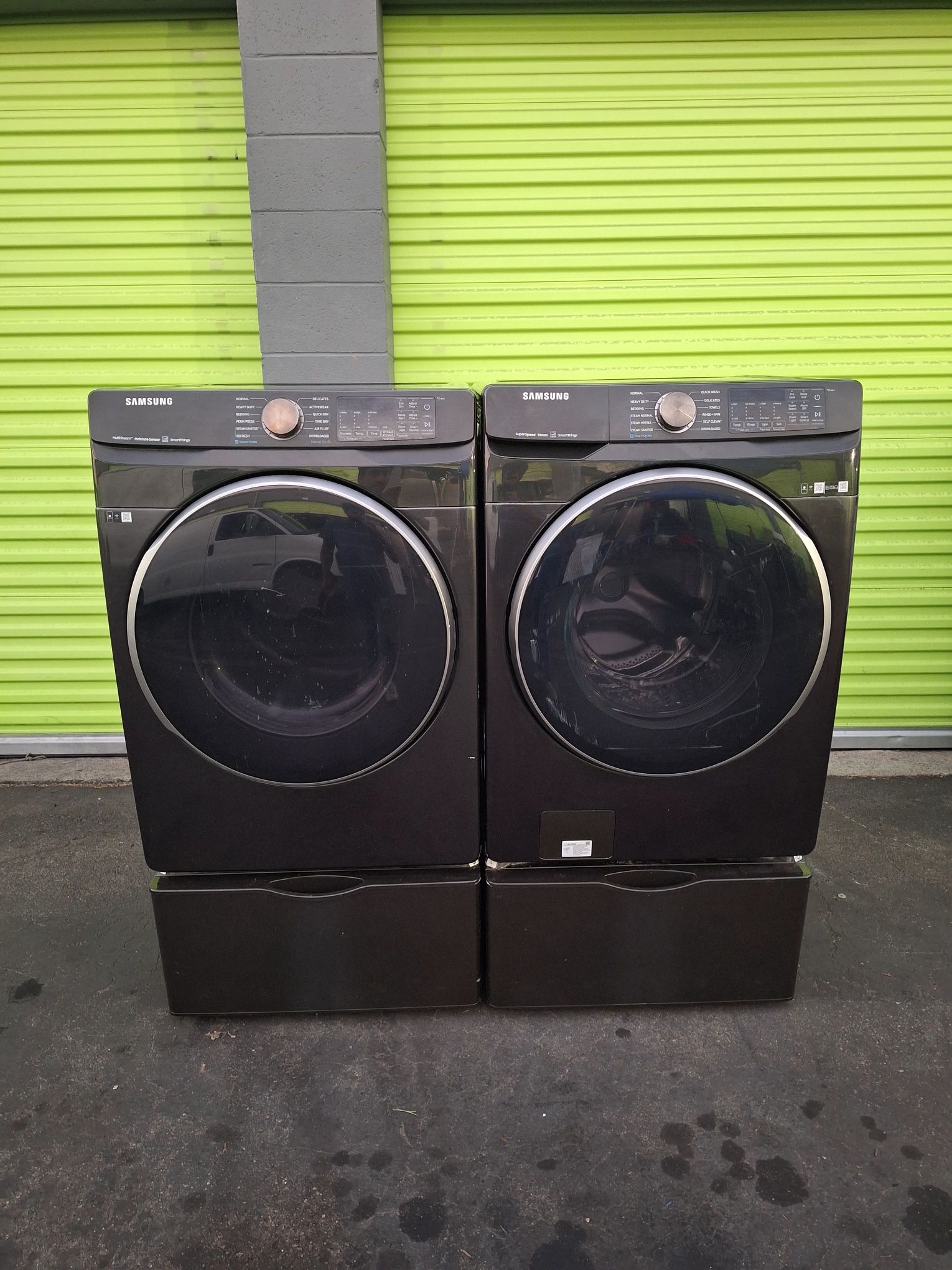 Samsung Washer And Gas Dryer