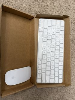 Apple Keyboard And Magic Mouse