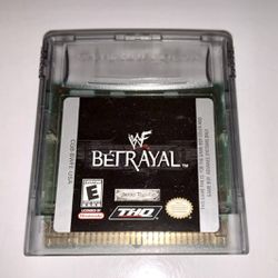 WWF Betrayal Nintendo Game Boy Color Gbc