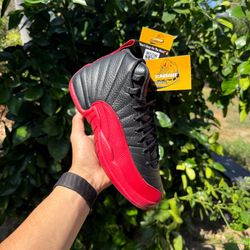 Jordan 12 Retro ‘Flu Game’ (2025) GS / Women / Men Sizes Sneakers / Shoes