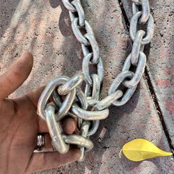 15 Ft Chain And Rings 