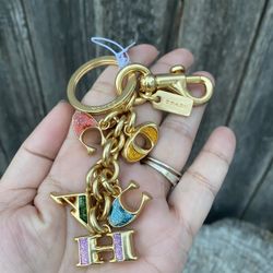 Coach multi Bag Charm 