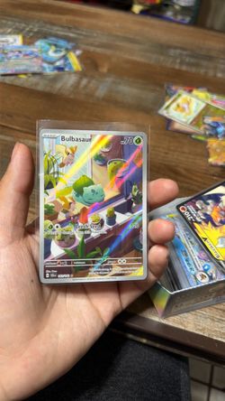 Bulbasaur Pokémon Card SCR Illustration Rare