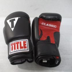 Title Classic Boxing Gloves Large Size
