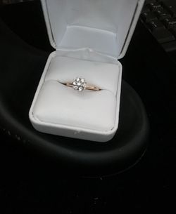14k 1/2 ct Diamond Ring
