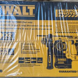 DEWALT 20-Volt MAX XR Cordless Brushless 1 in. SDS Plus L-Shape Rotary Hammer (Tool-Only)