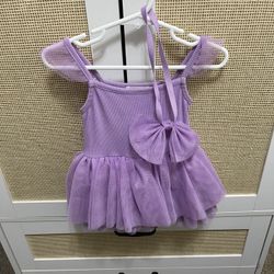 Baby Girl Dress With Headband  6 Months 