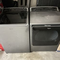 Whirlpool, Cabrio, Washer And Dryer Set