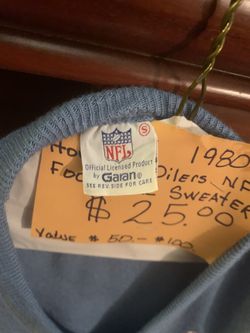 Vintage NFL Houston Oilers Sweater