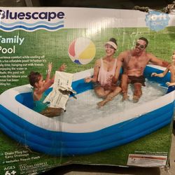 8ft ROUND & 10 Ft  RECTANGLE INFLATABLE POOLS