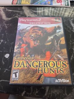 Cabelas dangerous hunts Playstation 2 game