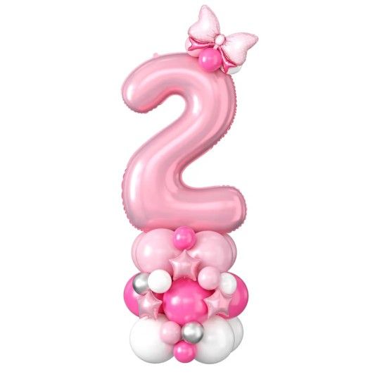 Birthday Number Balloon Party
