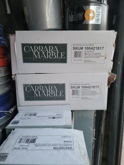 Marble Carrara Brick tiles