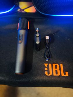 JBL Original Wireless Microphone + Dual Channel Receiver & Charger— Clear Vocals, Karaoke & DJ Ready