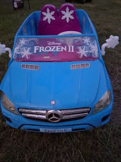 Frozen Mercedes Ride on Car