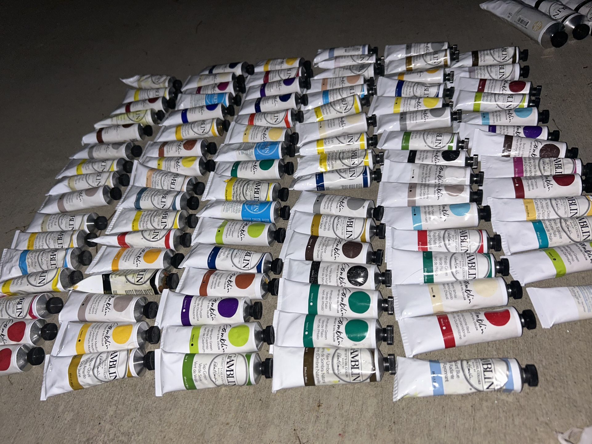 Gamblin Oil Paints Artists Grade Professional