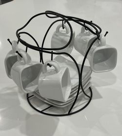 White Ceramic Tea Set