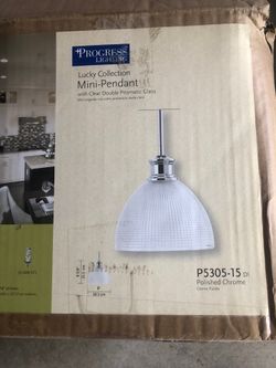 Light Fixture/Lucky  Collection Mini Pendant