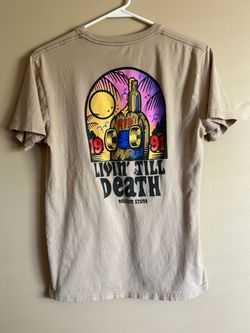Men’s Volcom Stone Livin' Till Death Graphic Tee Size Small
