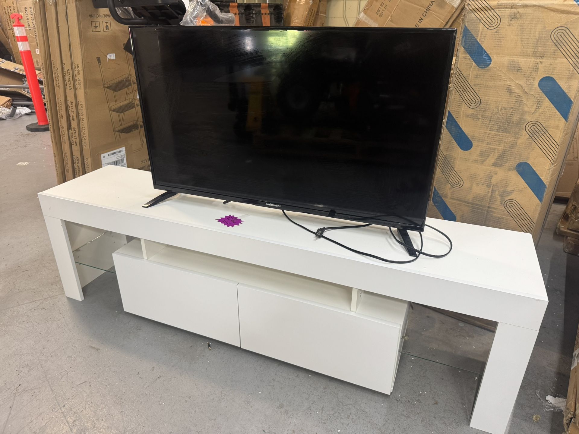 Tv Stand $110 Tv $45 No Remote