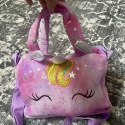 NEW- RAINBOW / Unicorn Hang Bag/crossbody For Youth